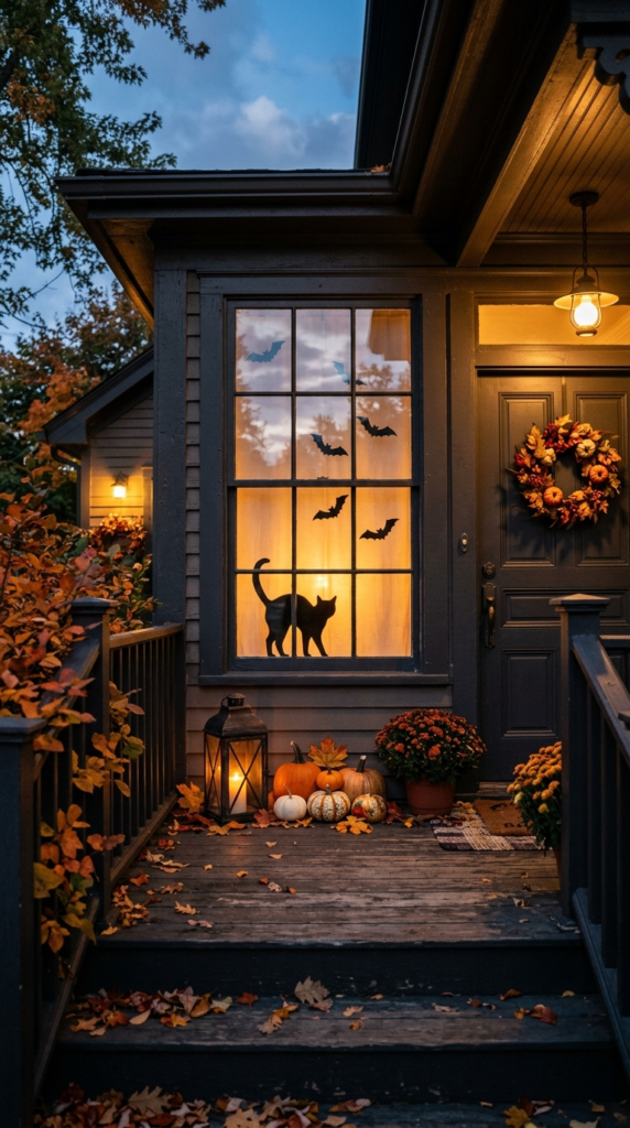 Spooky Silhouette Window Clings