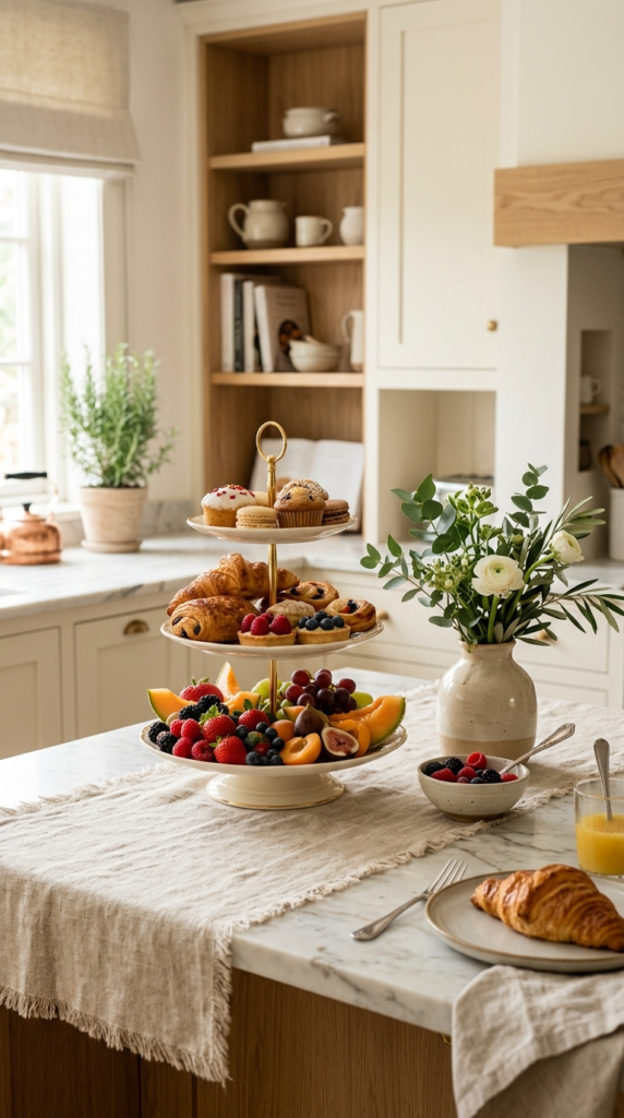 Layered Cake Stand Display