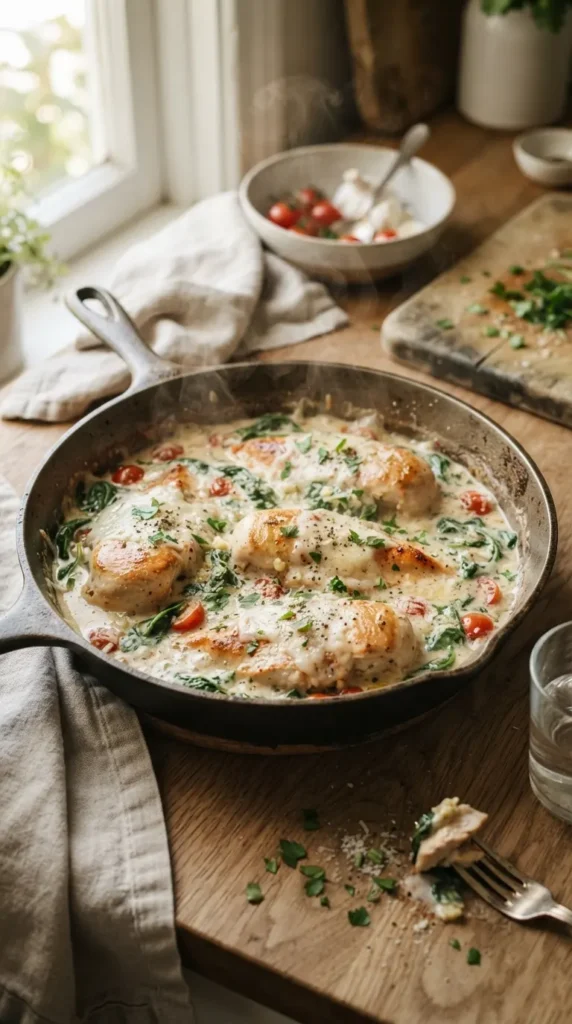 Creamy Garlic Parmesan Chicken