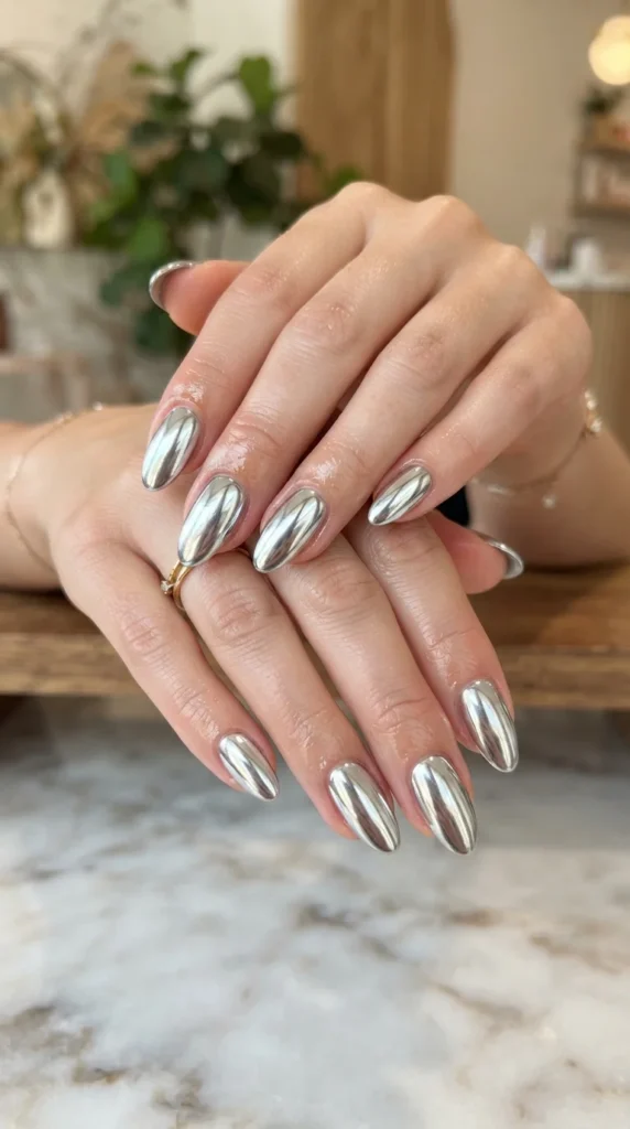 1. Full Chrome Silver Set