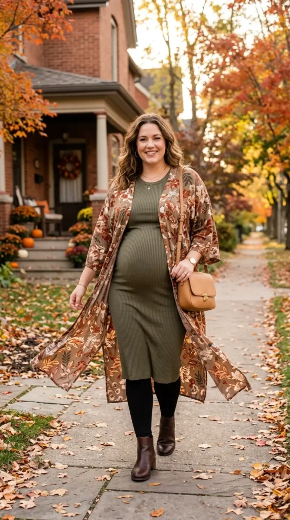 Kimono-Style Duster Cardigan