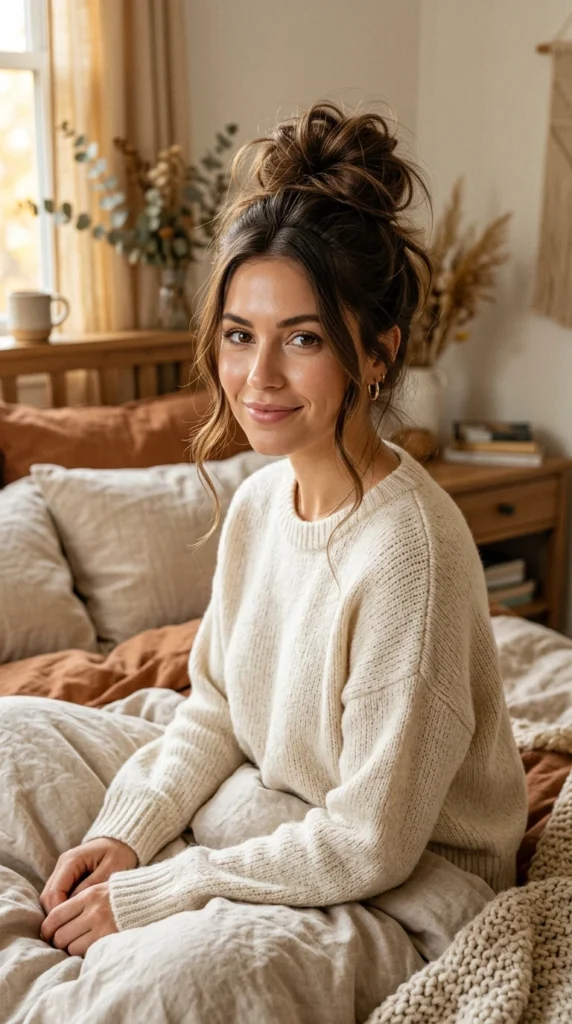 Messy Top Knot