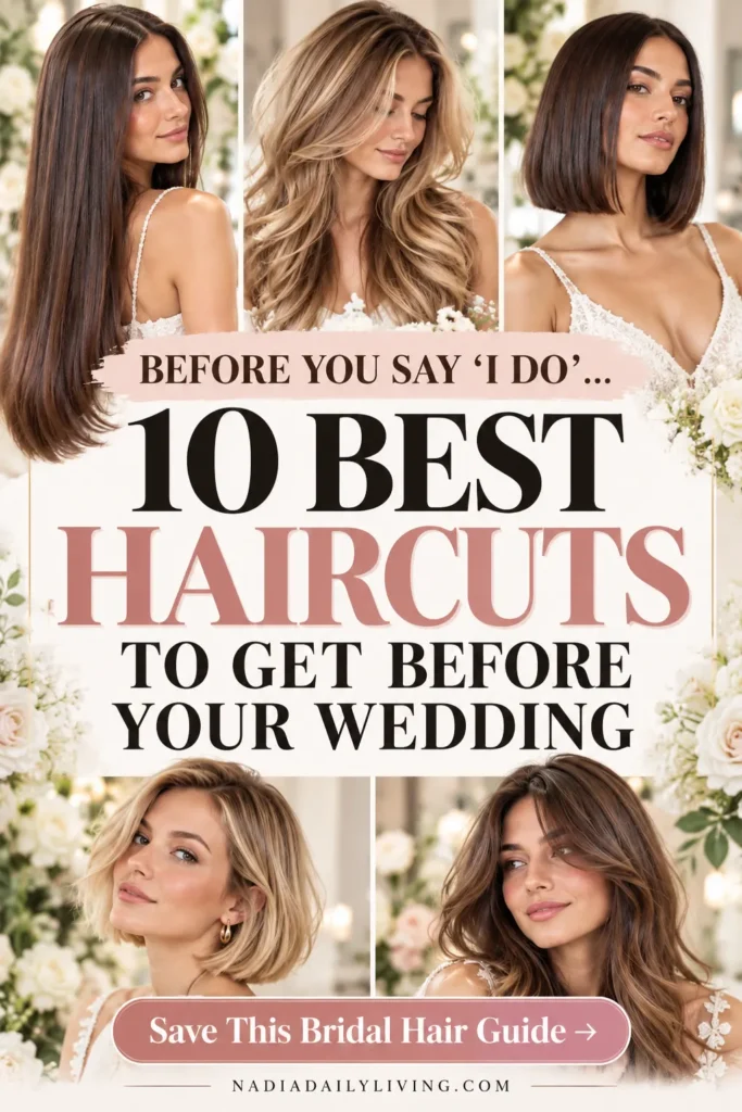 10 Best Haircuts to Get Before Your Wedding