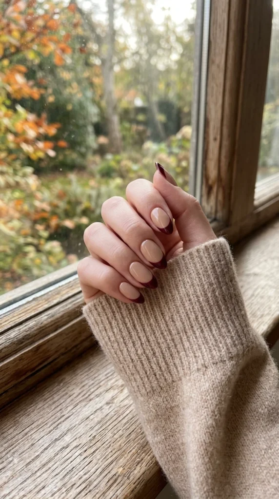 Deep Burgundy Tip