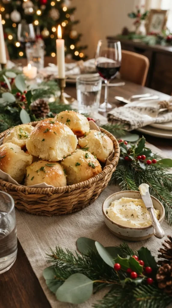 Garlic Butter Dinner Rolls