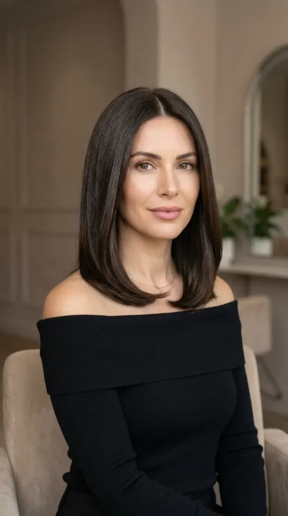 Collarbone-Grazing Slip Bob