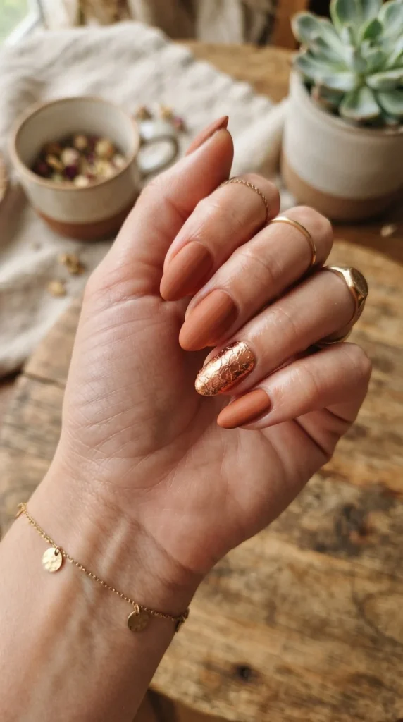 11. Copper Foil Accent Nail
