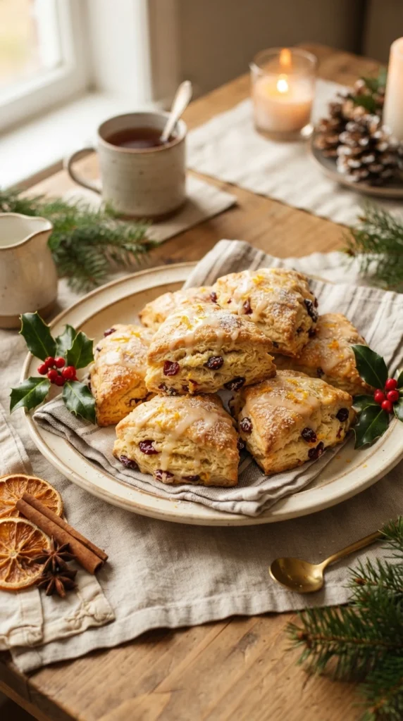 Cranberry Orange Scones