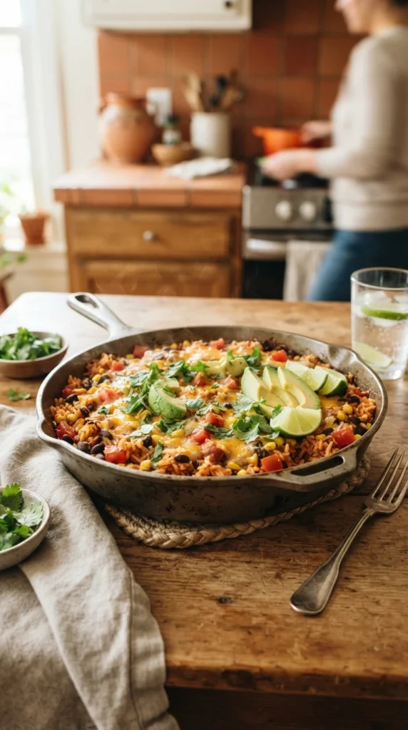  One-Pot Mexican Rice and Beans