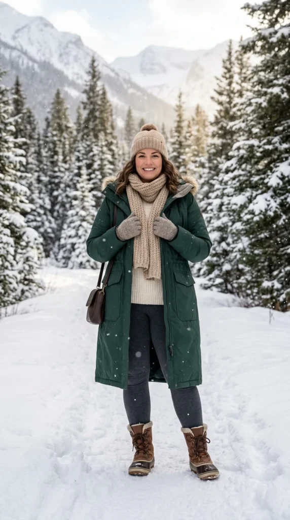 Hooded Parka Coat
