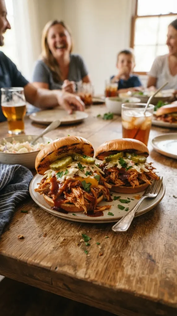 BBQ Chicken Sandwiches