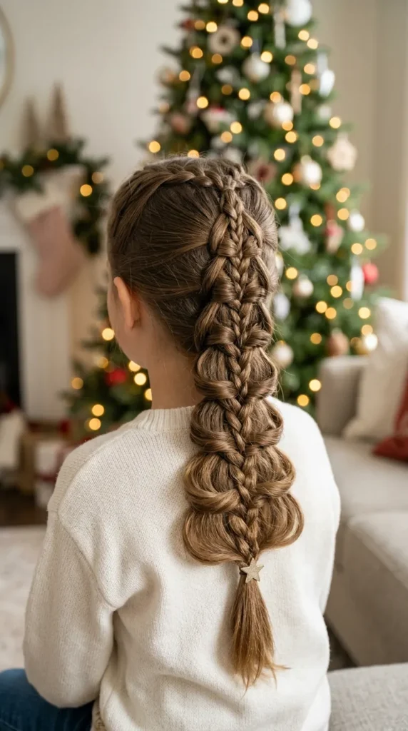 Christmas Tree Braid Pattern