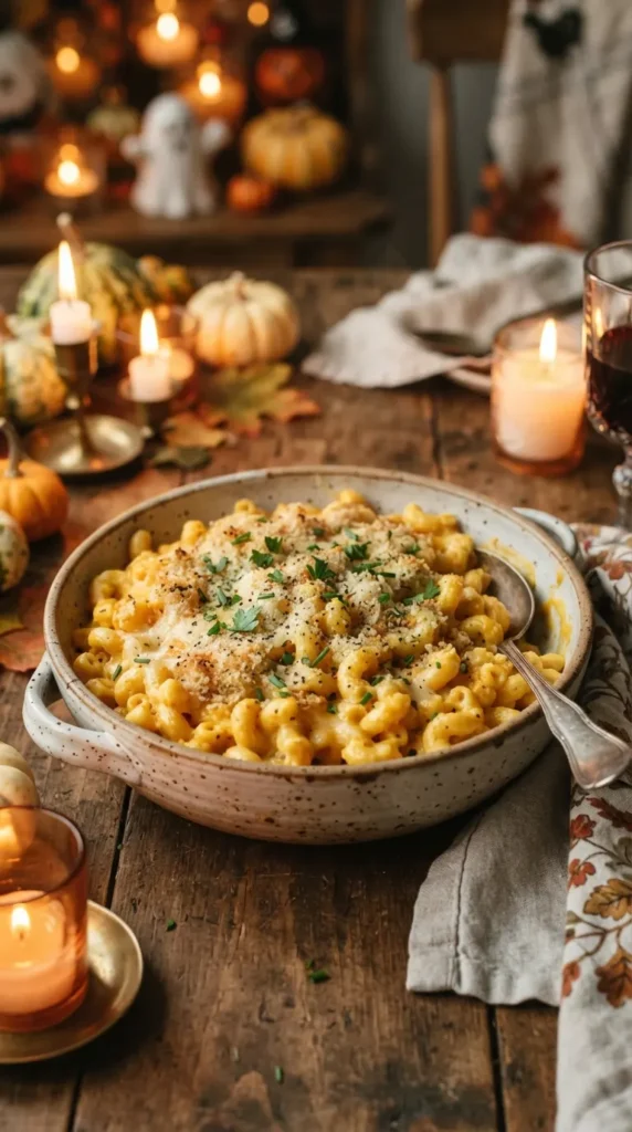  Pumpkin Mac and Cheese
