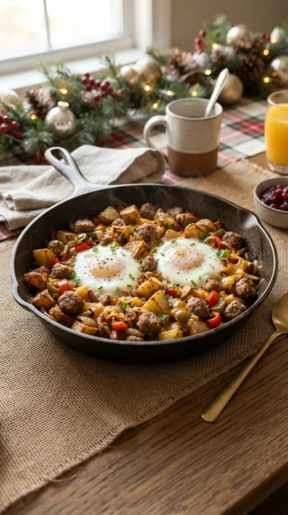 Sausage and Potato Breakfast Skillet