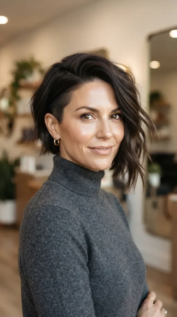 Uneven Asymmetrical Cut