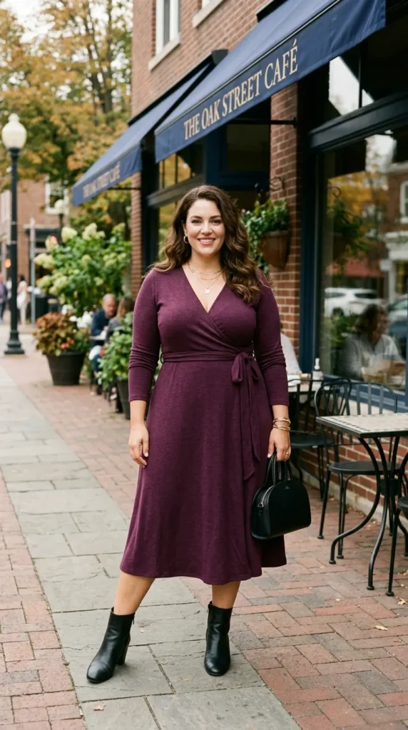 Wrap Dress for Effortless Shape
