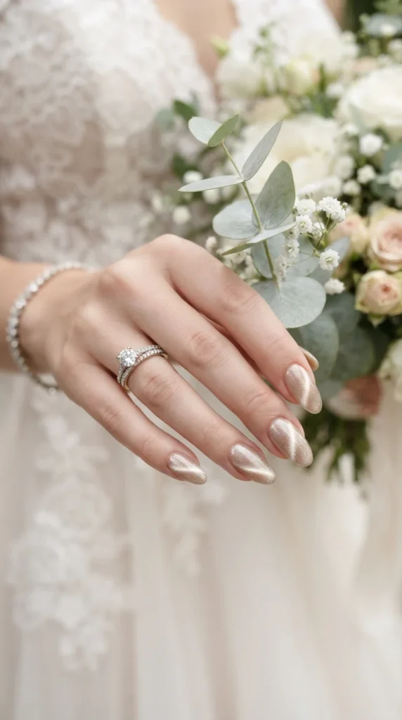 13. Bridal Cat Eye Shimmer