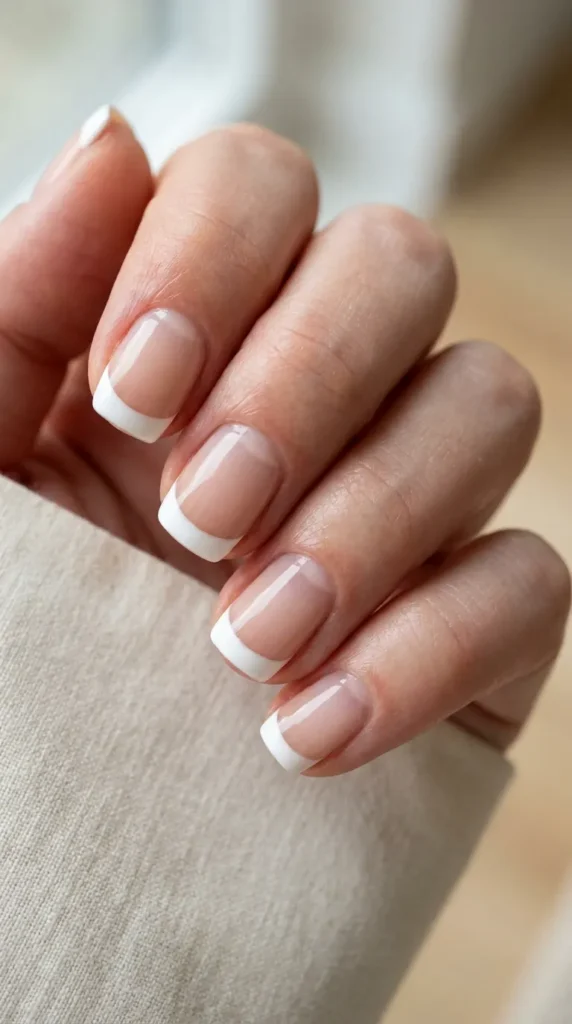 Negative Space French Tip