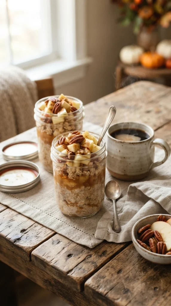 Overnight Apple Pie Oatmeal