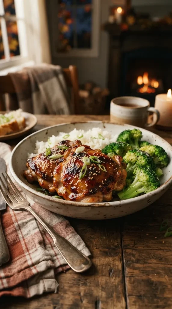 Slow Cooker Honey Garlic Chicken