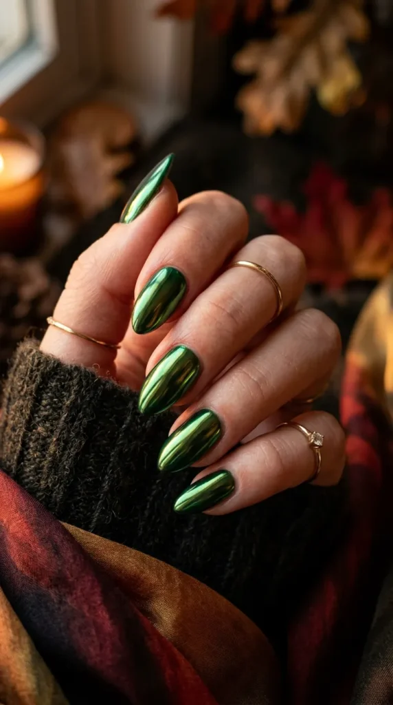 Jewel Tone Chrome Overlay