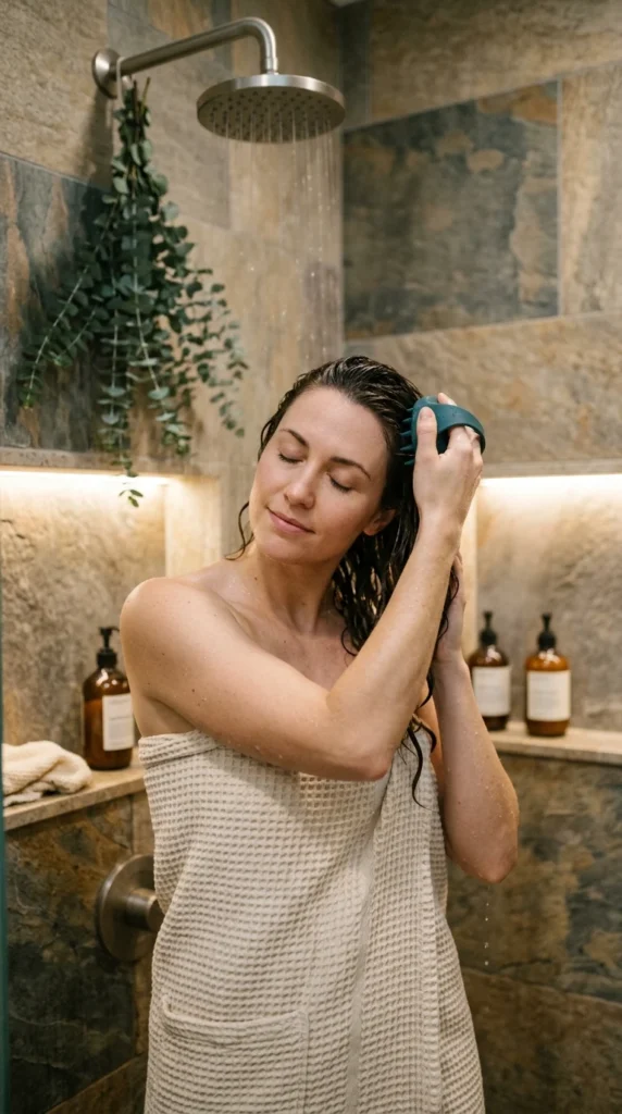 Scalp Massager and Hair Growth Serum