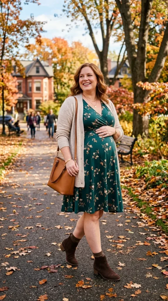 Maternity Skater Dress for Everyday Wear