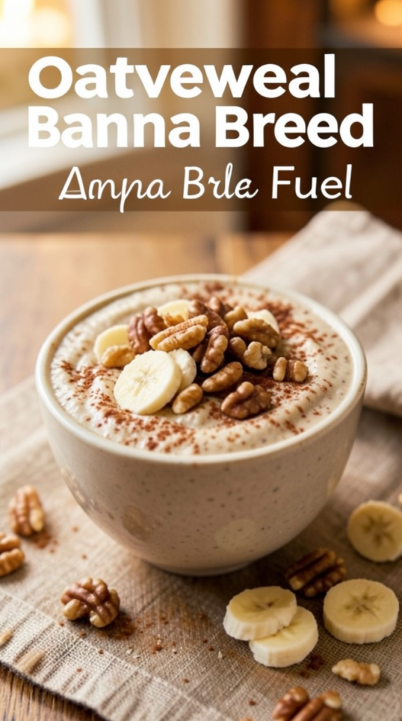 Oatmeal Banana Bread Fuel Bowl
