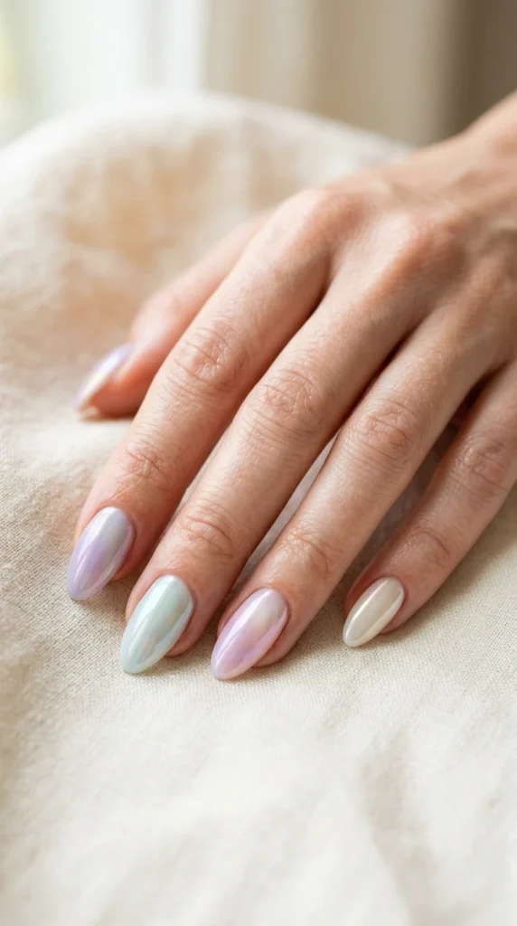 Soft Opalescent Pastels