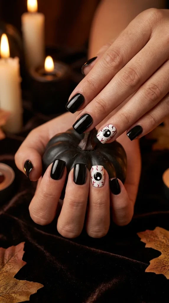  Spooky Eyeball Nails