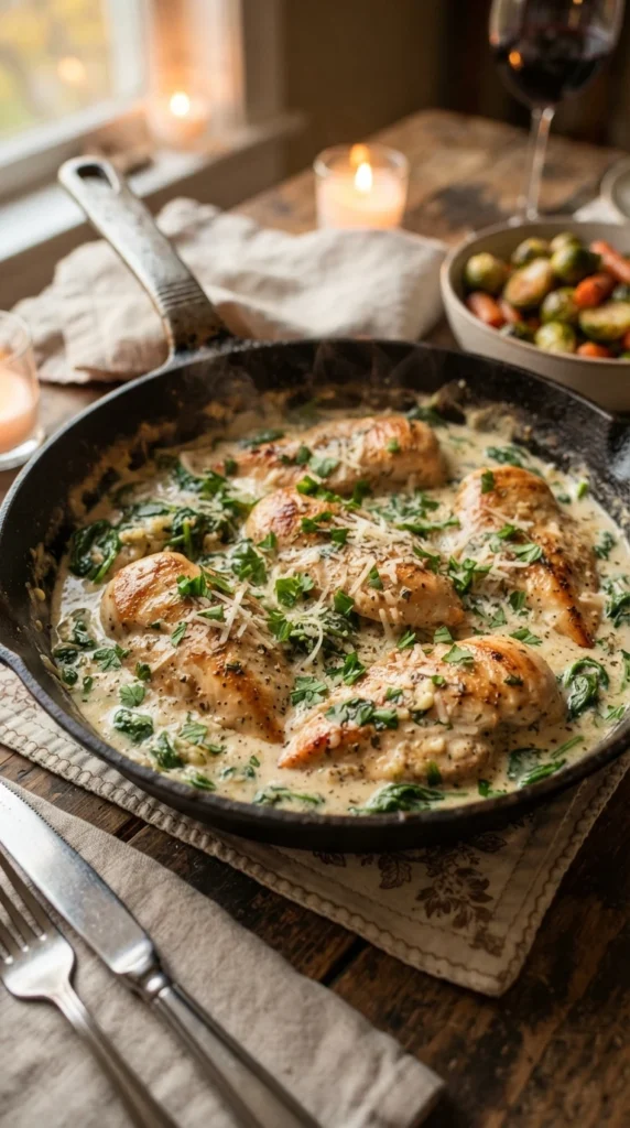 Creamy Garlic Parmesan Chicken