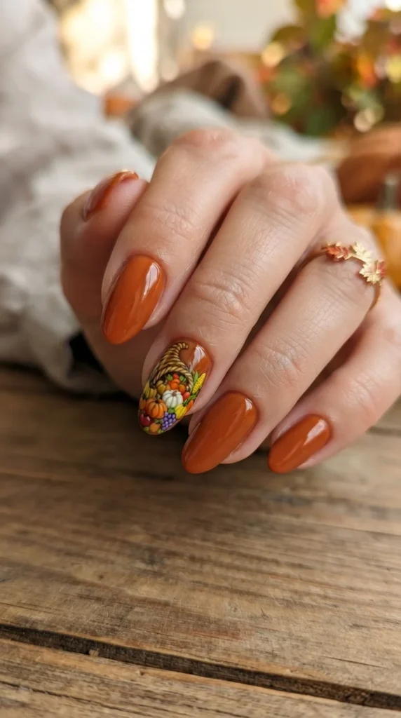 16. Tiny Cornucopia Accent
