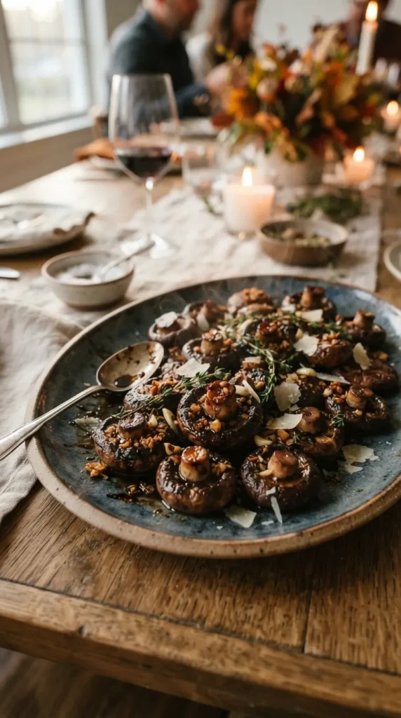Balsamic Roasted Mushrooms