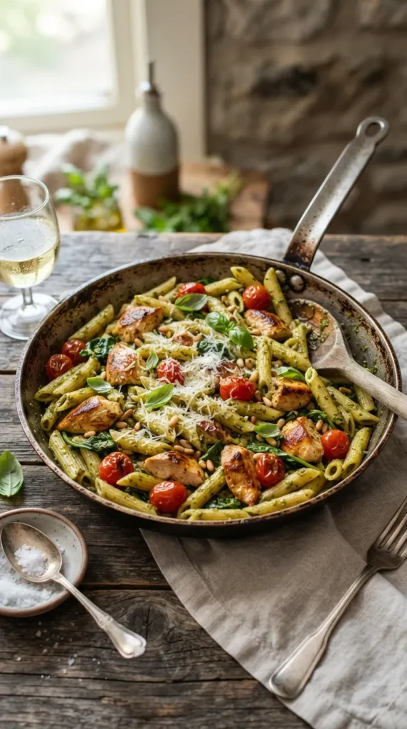 Chicken Pesto Pasta
