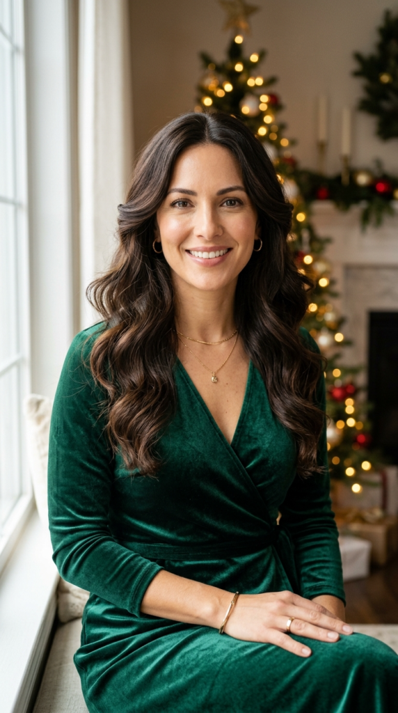 Loose Waves with Face-Framing Curls