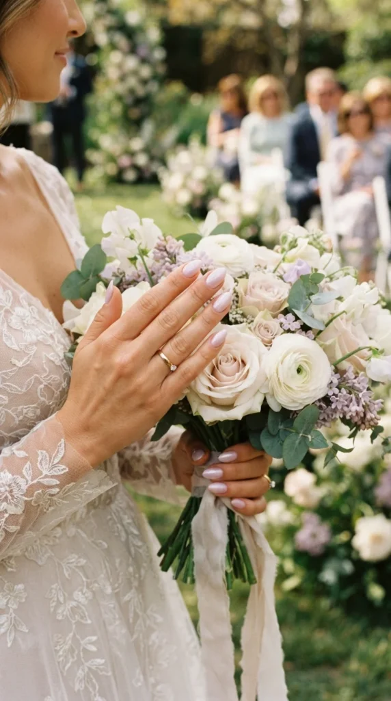 18. Soft Lilac for a Spring Wedding