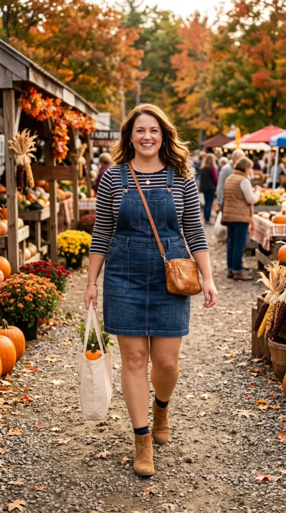 Denim Overall Dress