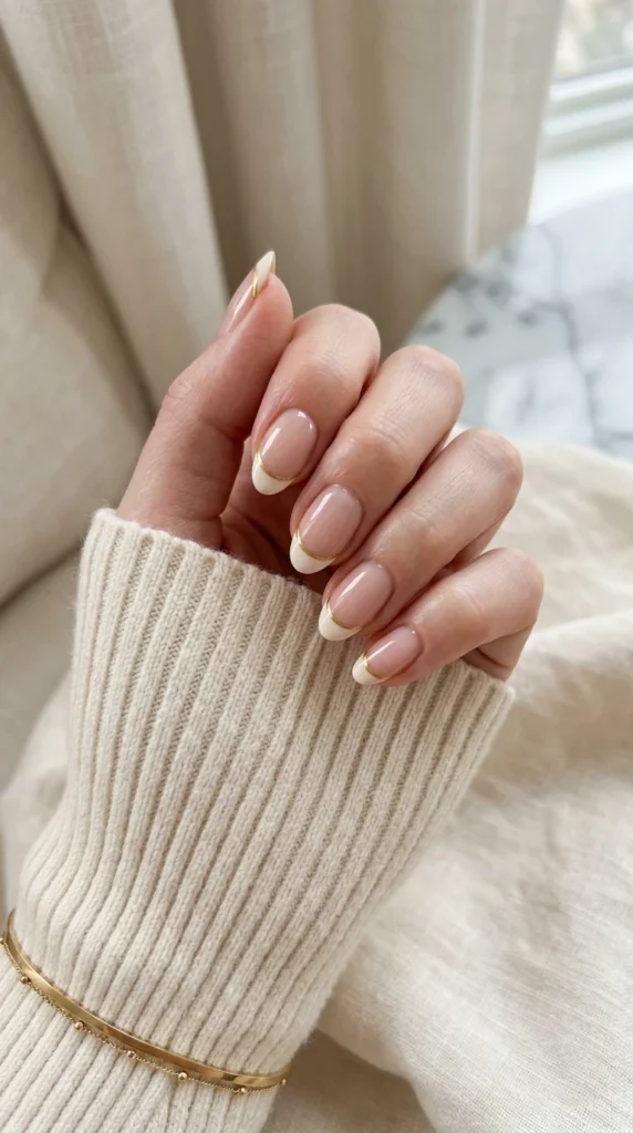 Metallic Gold Line Accent Tip
