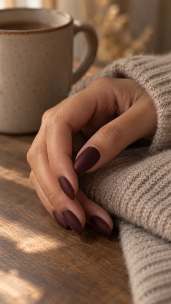Cherry Mocha with a Matte Finish