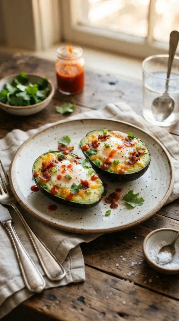 Avocado Bacon Egg Bowls
