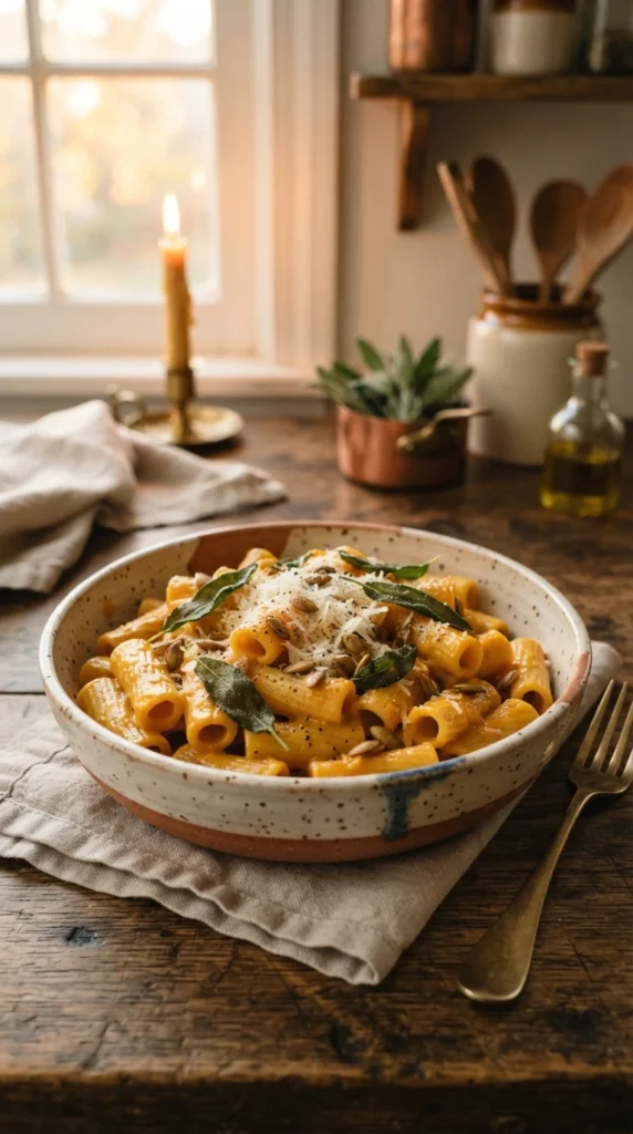 Creamy Pumpkin Pasta