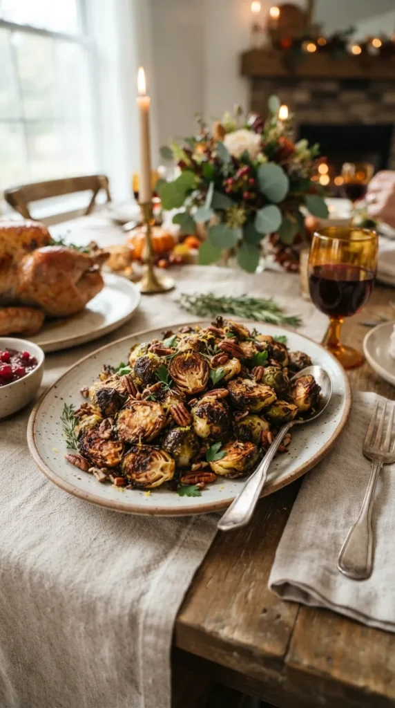 Crispy Parmesan Brussels Sprouts