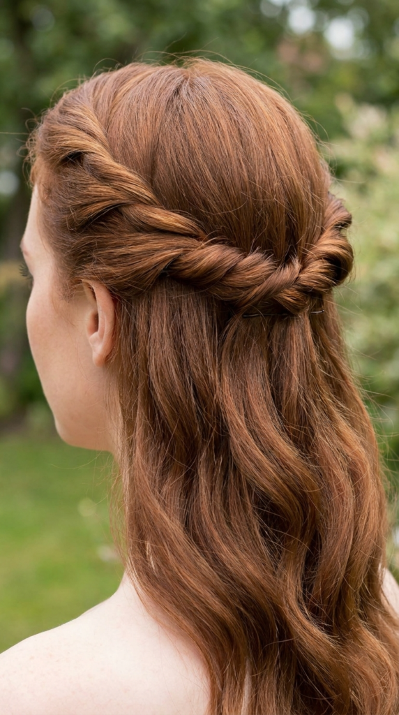 Half-Up with a Twisted Section