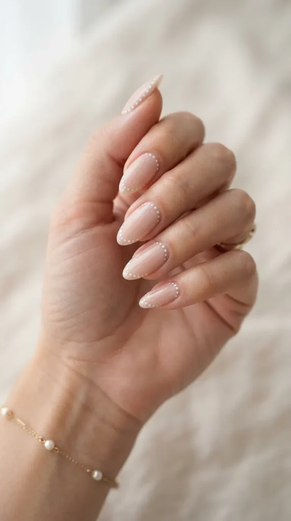  Micro Dot French Tips