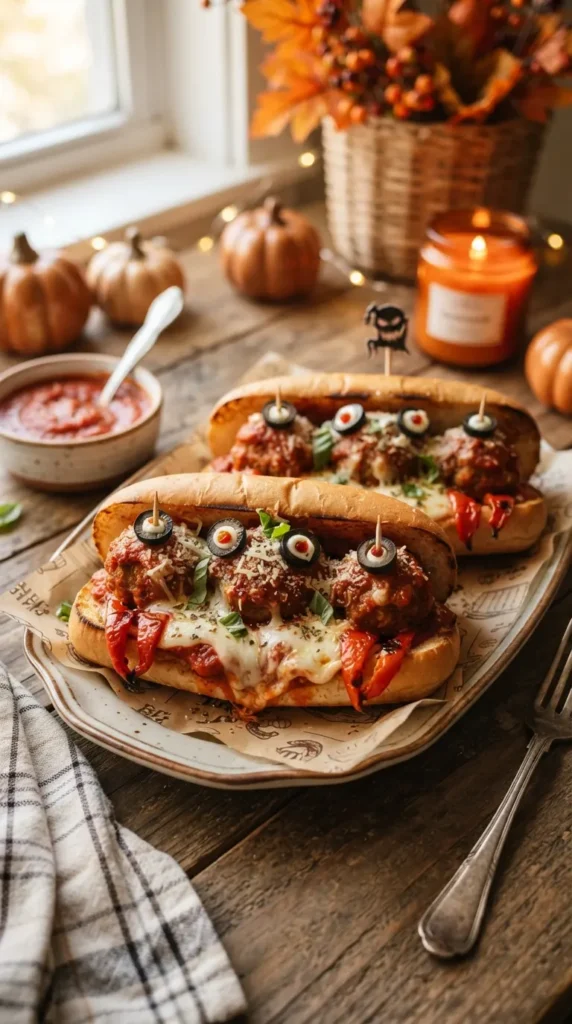 Monster Meatball Subs