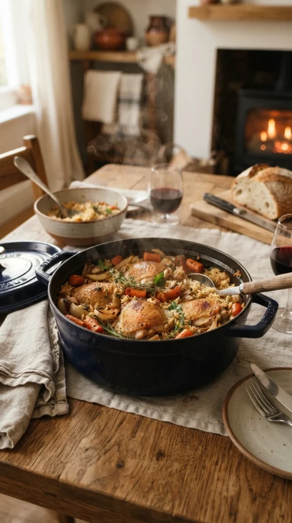  One-Pot Chicken and Rice