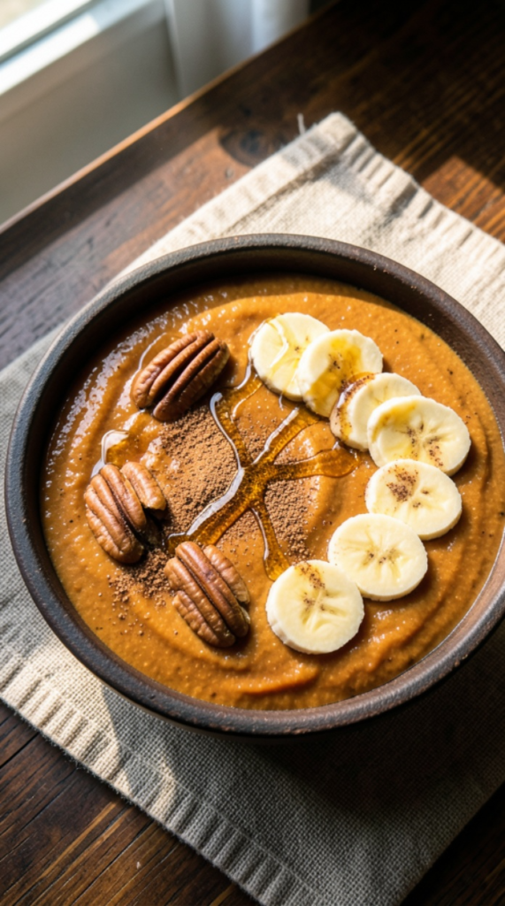 Sweet Potato Maple Pecan Bowl