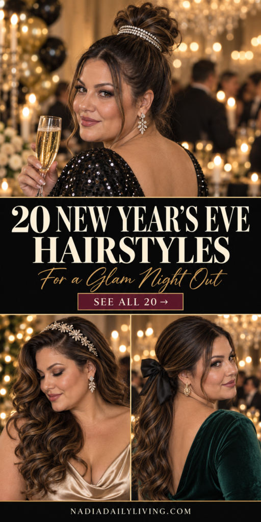 20 New Year's Eve Hairstyles for a Glam Night Out