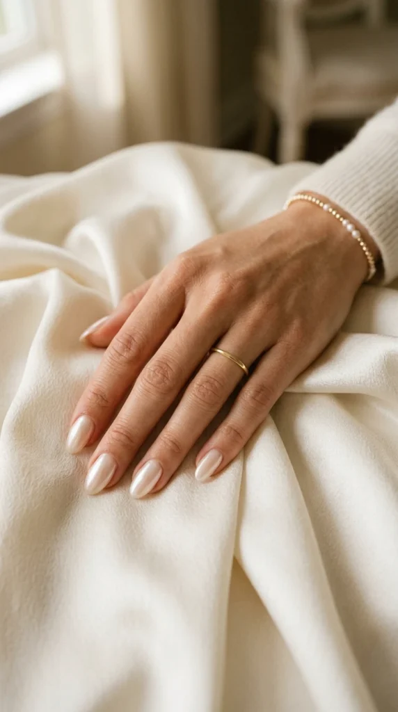Soft Ivory Shimmer