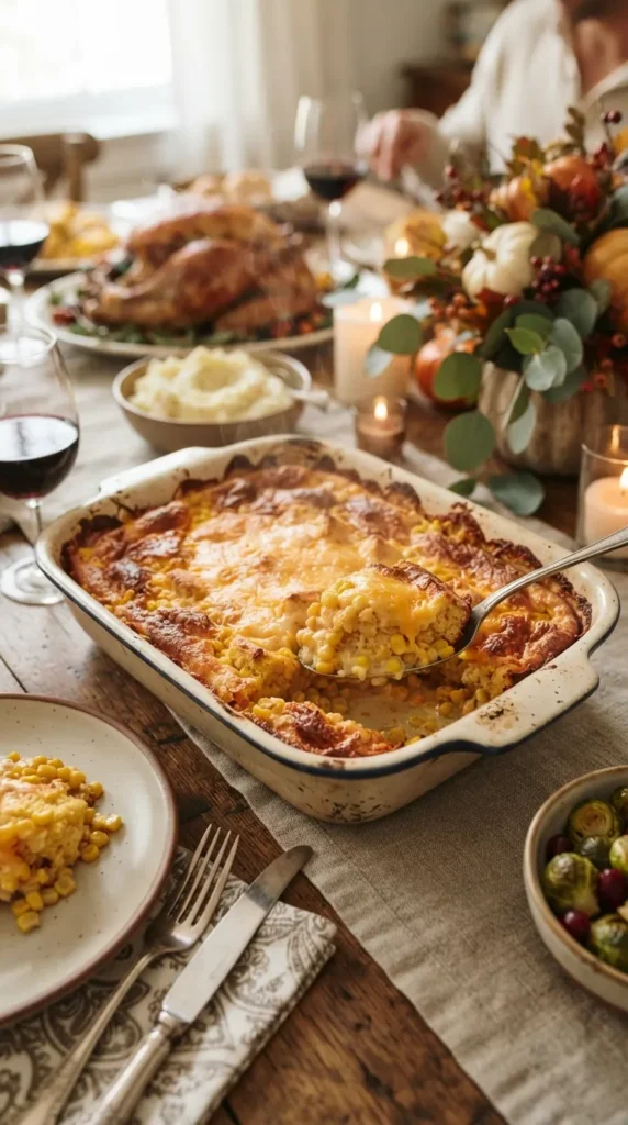 Creamy Cornbread Pudding